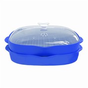 Mikrobølgebacon komfur med dækning